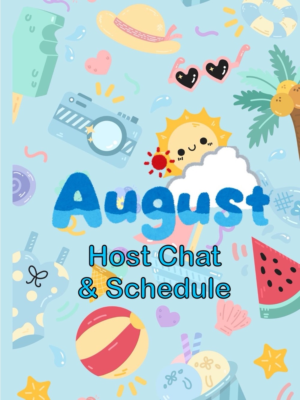 🌈 August Share with Color Host Listing